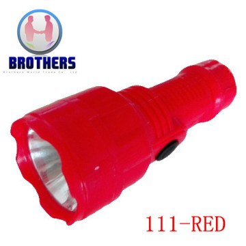 Mini Plastic 1AA LED Torch (111)